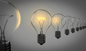 light bulbs, ideas, inspiration